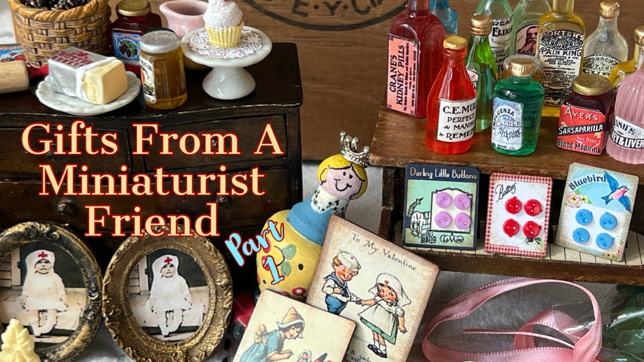 RETRO MINIS For My Dolls House & INFIRMARY From THE HAPPY LITTLE HOME ✨ UNBOX WITH ME! Part 1