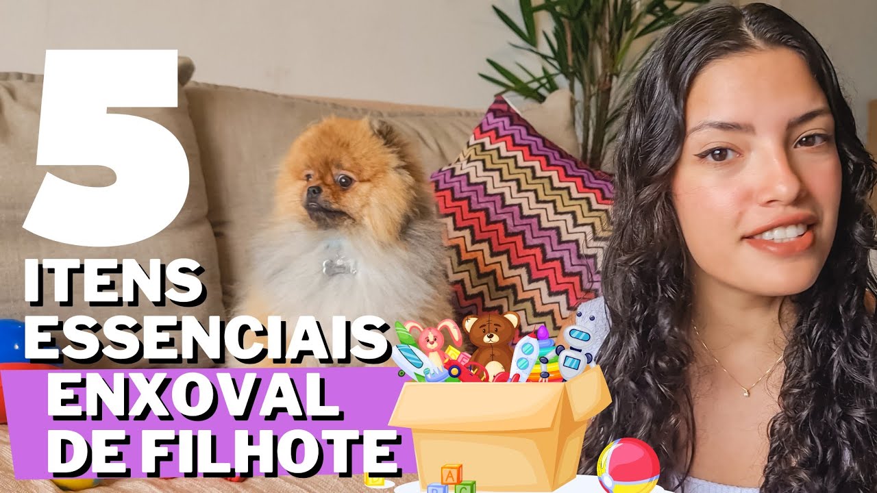 ENXOVAL do FILHOTE| O que comprar para seu Spitz Alemão