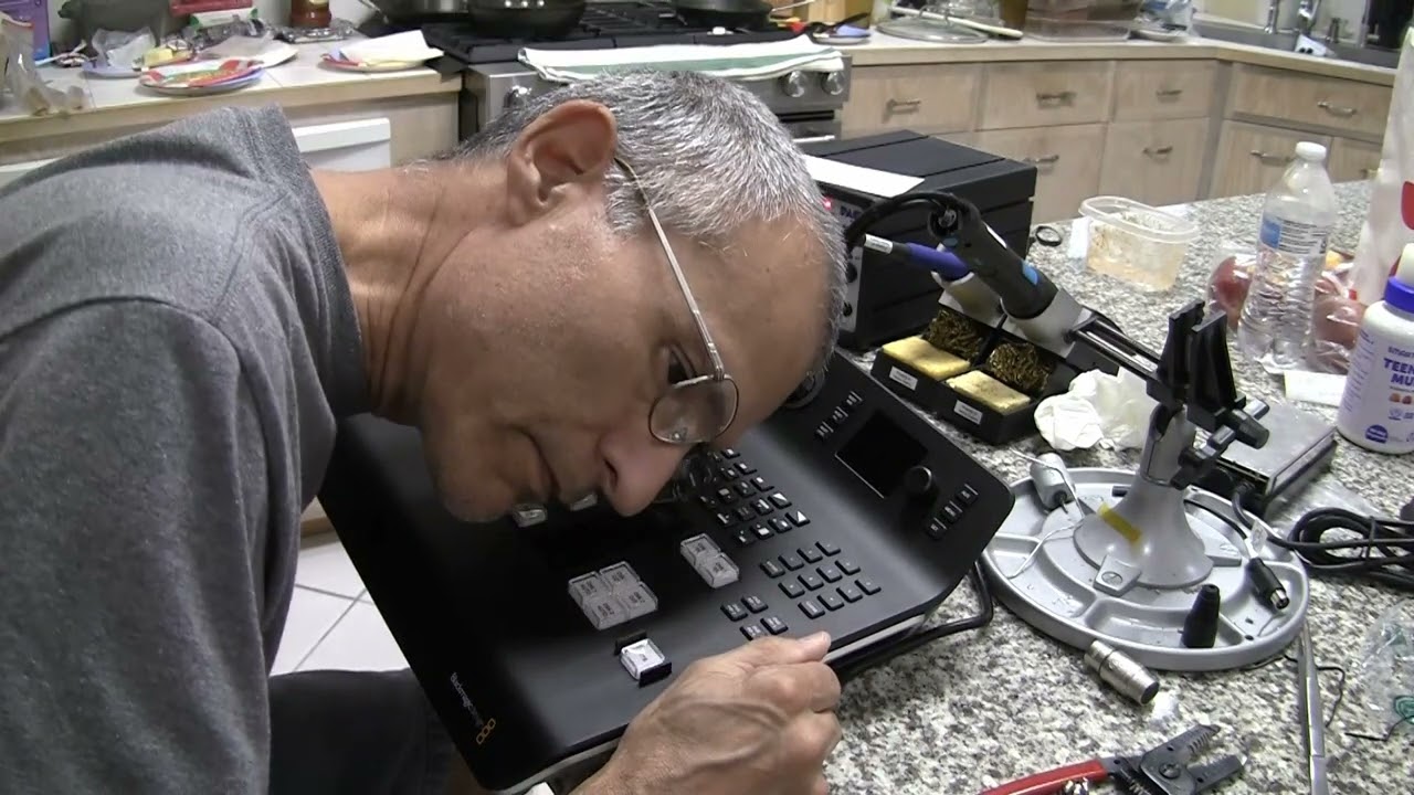 Blackmagicdesign ATEM Television Studio Pro HD Power Supply Repair Part 1 of 4