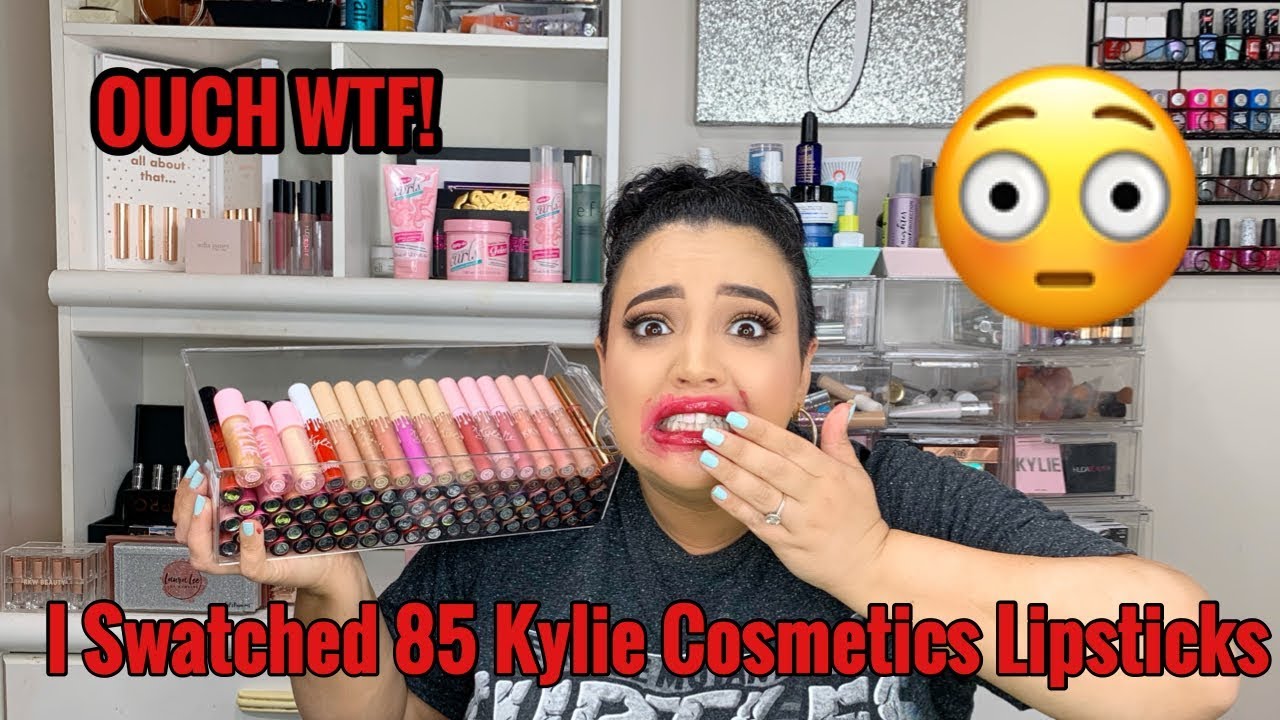 SWATCHING MY ENTIRE KYLIE COSMETICS LIPSTICK COLLECTION! S1 Ep.1