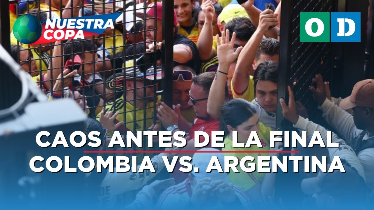 EN VIVO: final Colombia vs. Argentina se pospone por caos con fans en Miami | La Opinión
