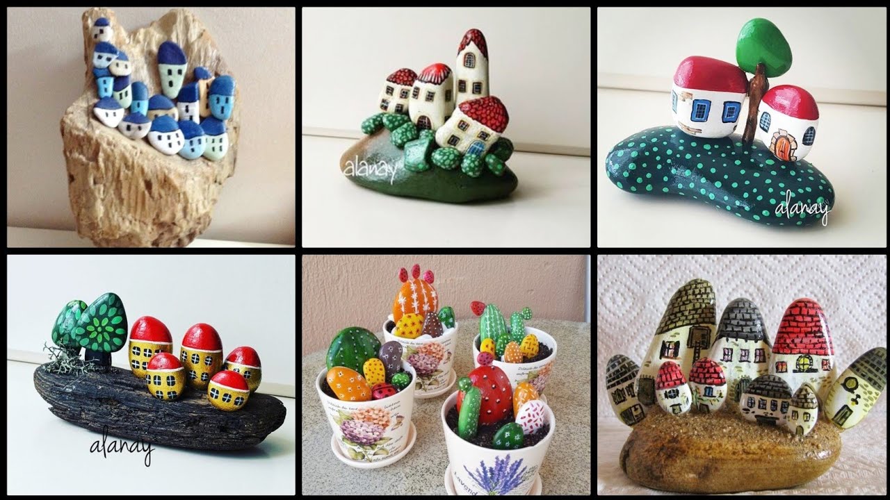 Fabulous Stone Painting Projects||Creative  Awesome Pebbles Stone Painting Art and Ideas