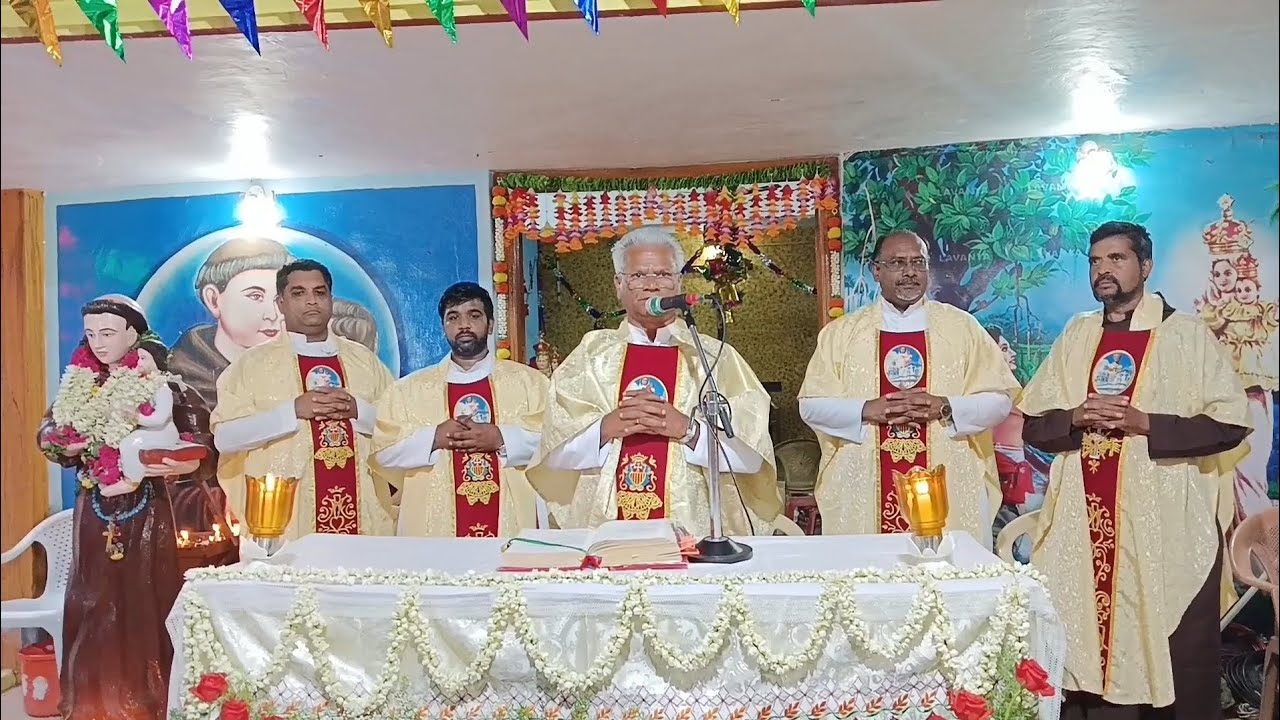 மண்கரடு புனித அந்தோணியார் திருவிழா திருப்பலி 01.07.2025
