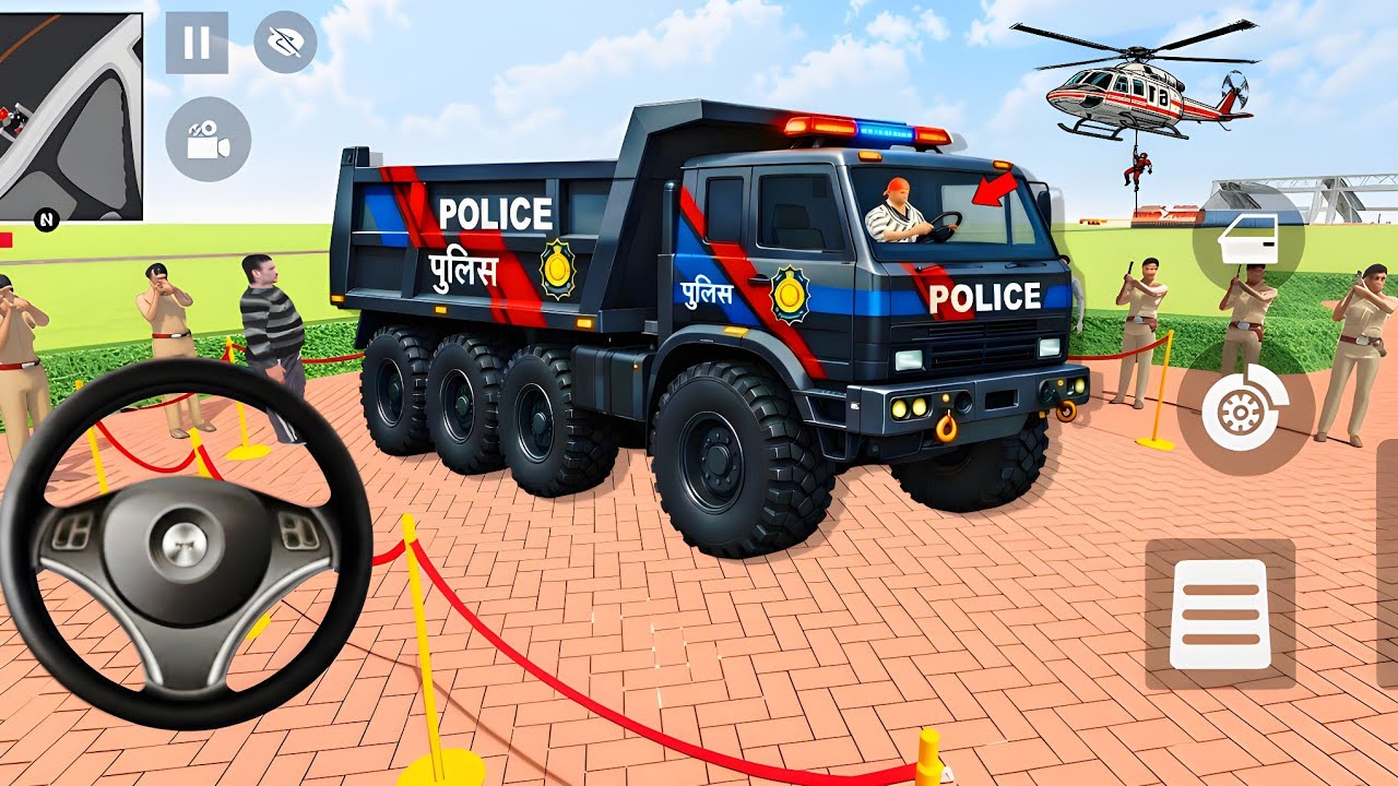 🤑Indian Thift Auto Simulator🤩Indian Showroom Purchase😯Modified Lexriy New Police DumperAnd Bike🥳Game