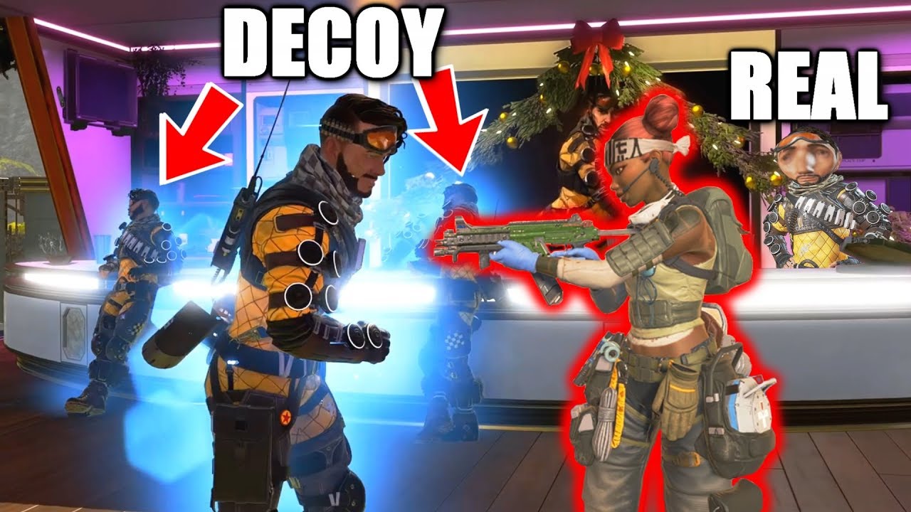 The Most TROLL Mirage Pranks in Apex Legends