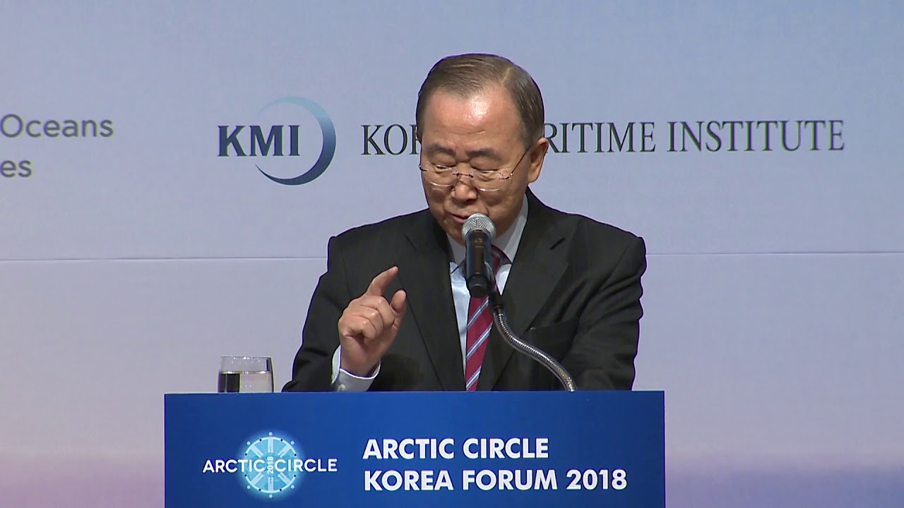 Ban Ki-moon at the #ArcticCircleKorea Forum: Full speech