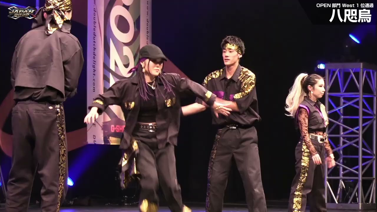 Open 3rd Place 『八咫烏』 Double Dutch Delight Japan 2022