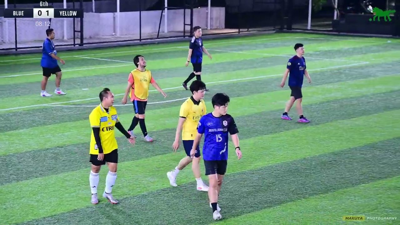 TUE, 24 FEB 2026 - YELLOW VS BLUE - 2:2 - GOLDLAND MINISOC FUN LEAGUE