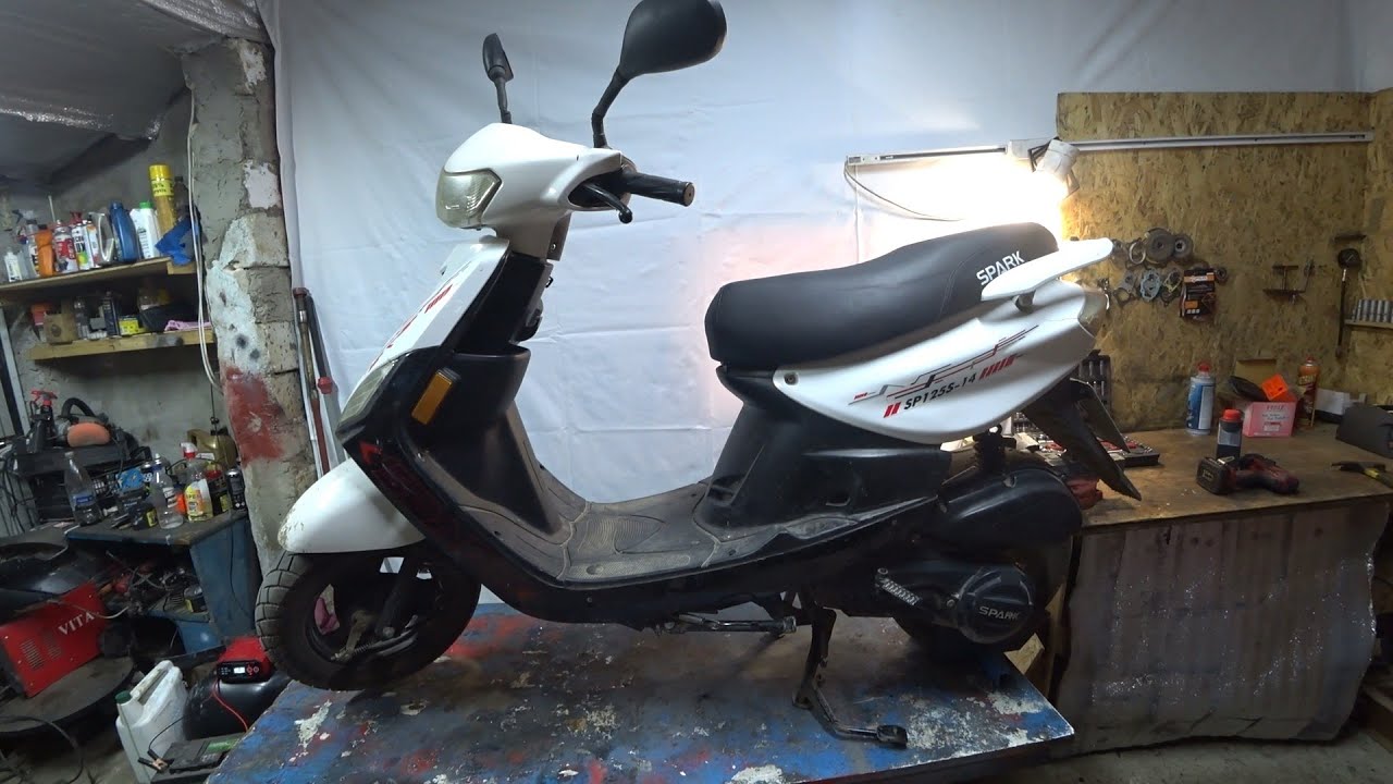 Ремонт і технічне обслуговування скутера SPARK SP 125S