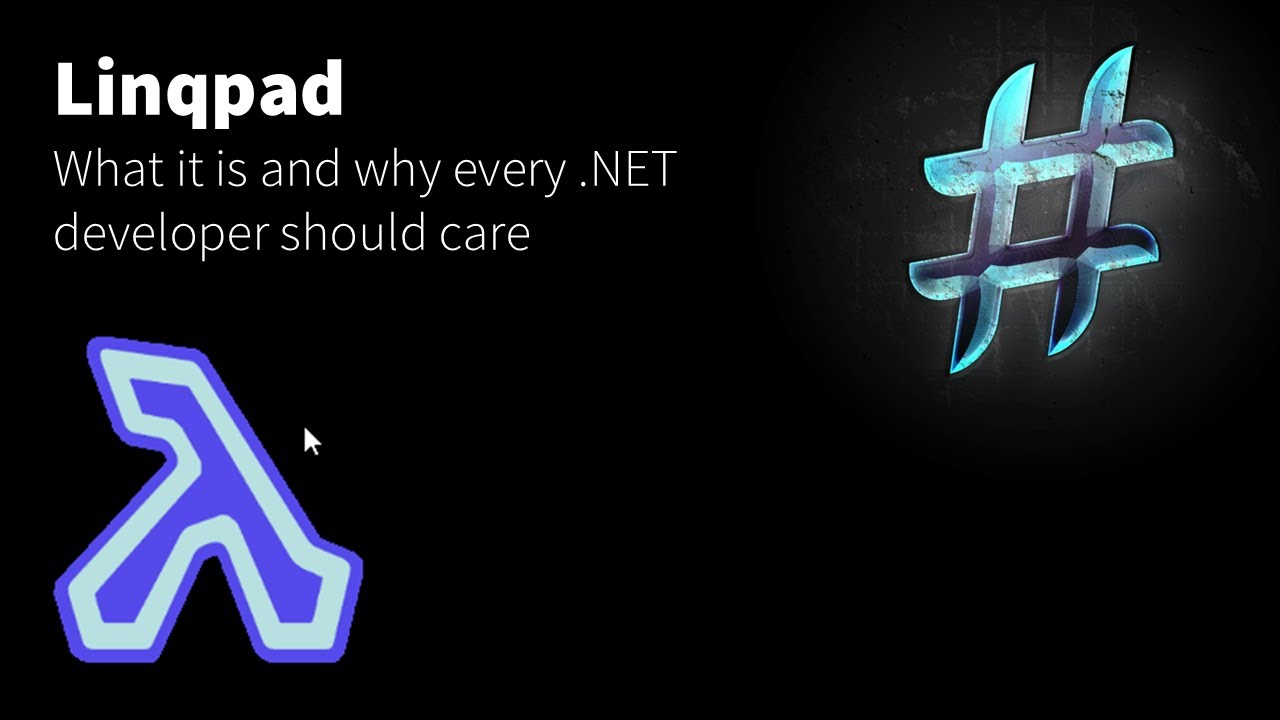 Linqpad - What it is and why every .NET developer should care