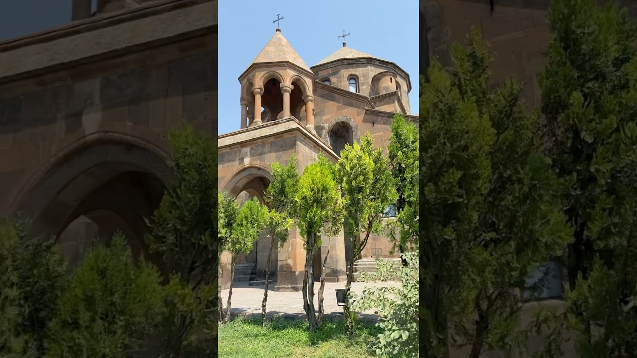 UNESCO world heritage site- Saint Hripsime Church #armenia 🇦🇲 #travel #travelvlog