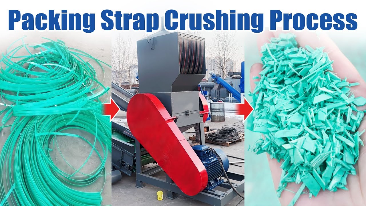 Plastic Crusher Crushing Packing Straps | Custom Made for Customer