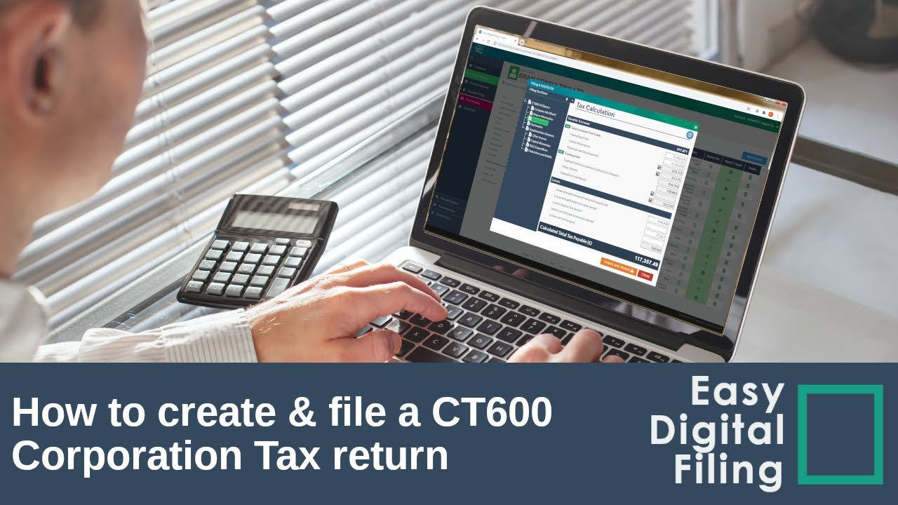 Как подать корпоративную налоговую декларацию CT600 в HMRC онлайн