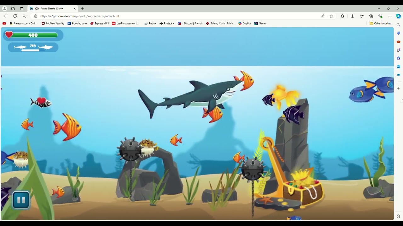 Angry Sharks #gameplay #shark
