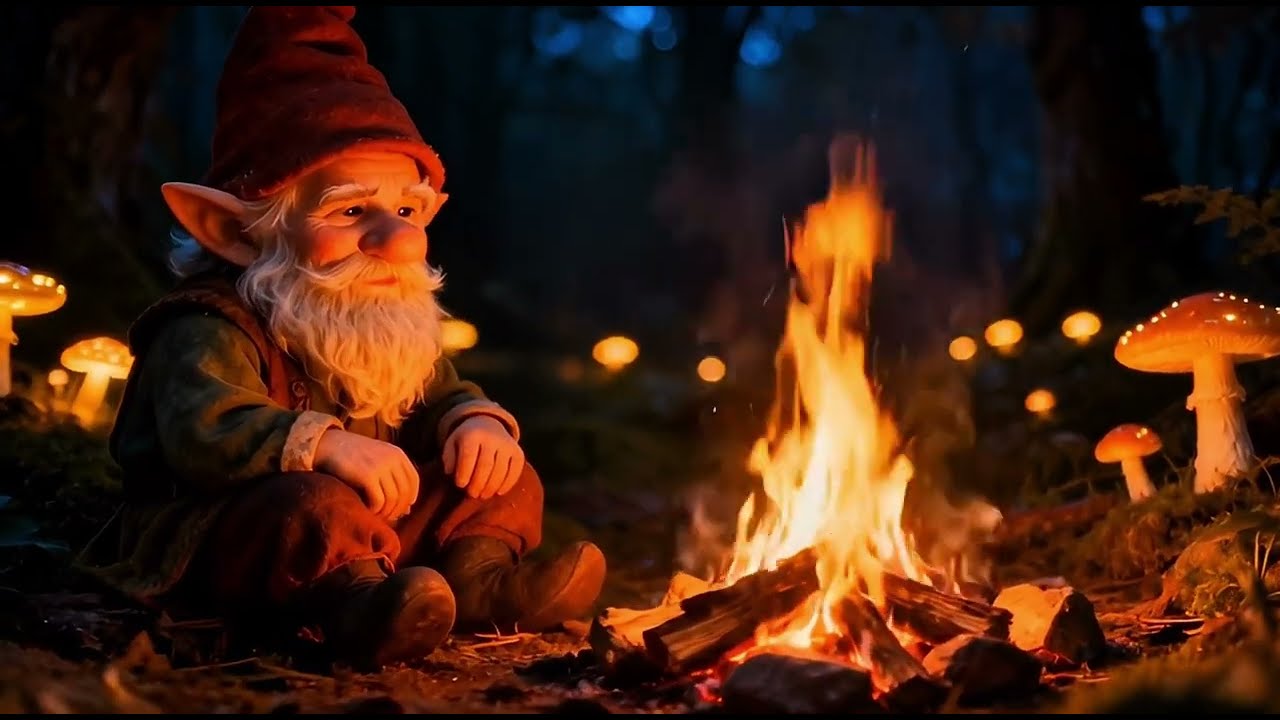 A Peaceful Day of Gnomes in the Magical Forest | Cozy Fantasy Ambience