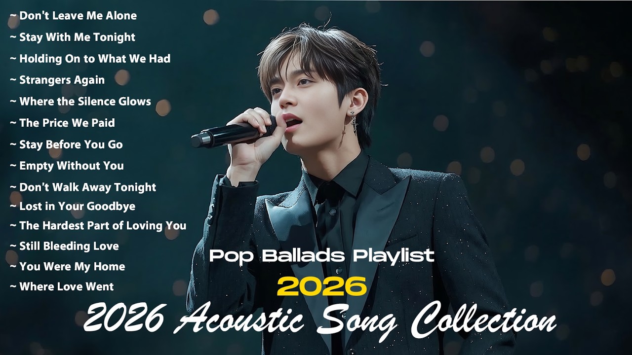New acoustic music❤️‍🔥Popular Songs 2026 ~ Song Collection || Don't Leave Me Alone