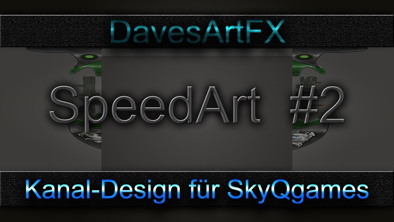 Kanal-Design #2 // design f&uuml;r SkyQgames // by DavesArtFX