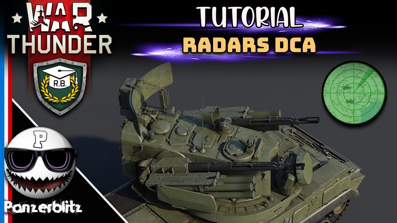WAR THUNDER - TUTO - LES RADARS ANTI-AÉRIEN TERRESTRES.
