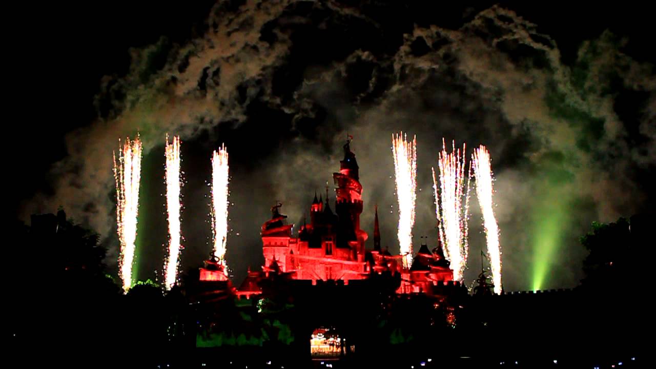 Hnog Kong Disneyland Disney in the Stars Fireworks｜香港迪士尼樂園「星夢奇緣」煙花表演【HD】