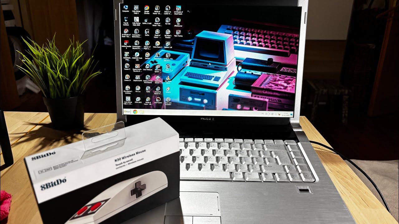 Dell XPS M1530 -retro gaming pe un laptop din 2007