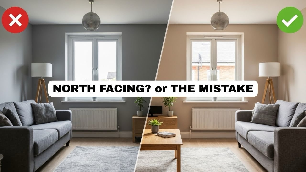 The Mistake Everyone Makes in North-Facing Rooms (And How to Fix It)