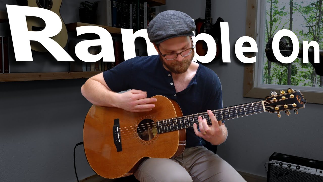 Ramble On || Solo Acoustic Cover (Led Zeppelin)