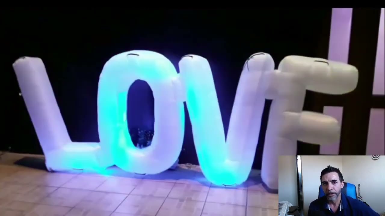 Nome LOVE Decorativo Para Ampliar O Seu Negócio De Cabine De Fotos E Totem Fotográfico.