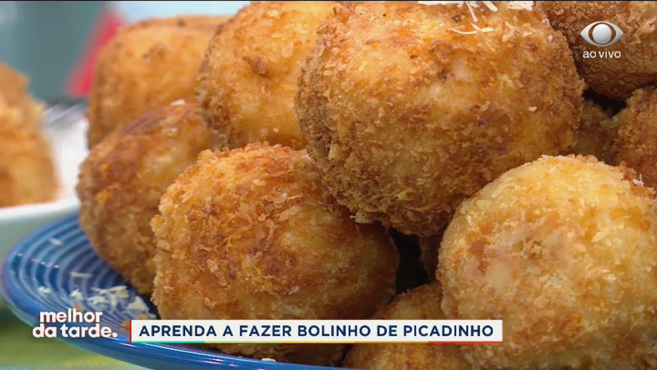 Aprenda a fazer bolinho de picadinho