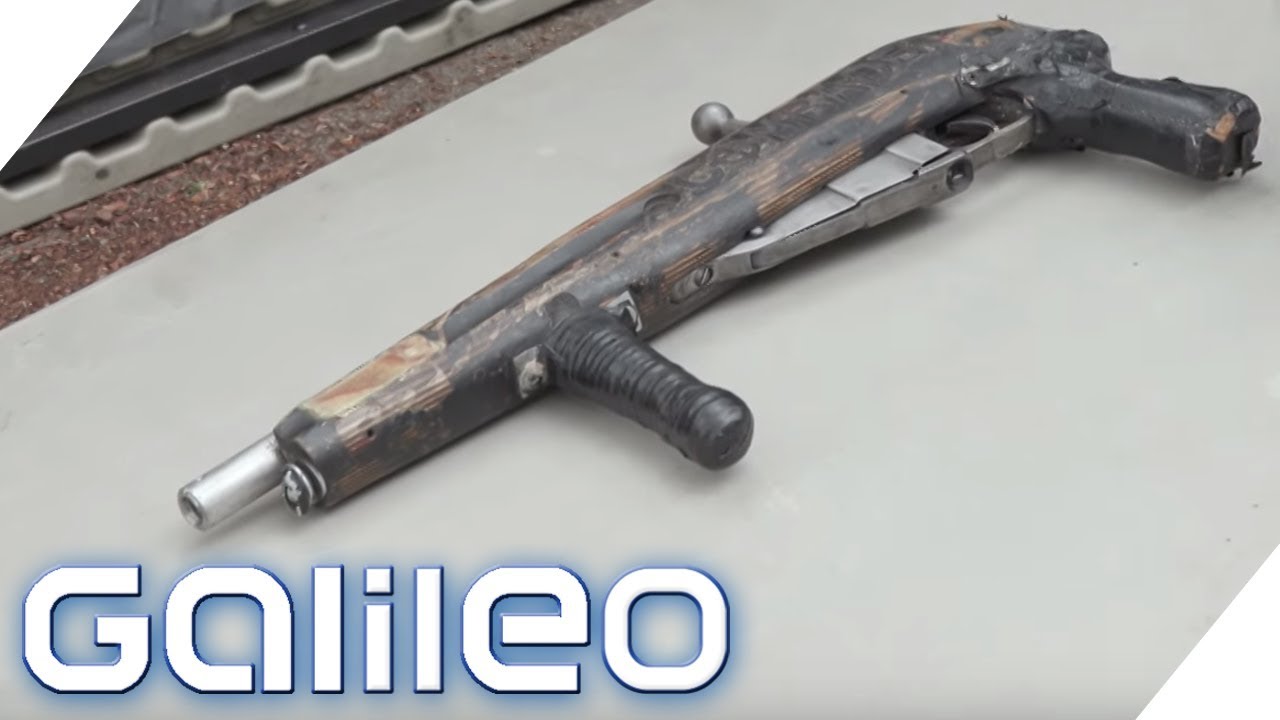 Der Waffen-Friedhof in Amerika: Hier werden alte Gewehre zerstört | Galileo | ProSieben