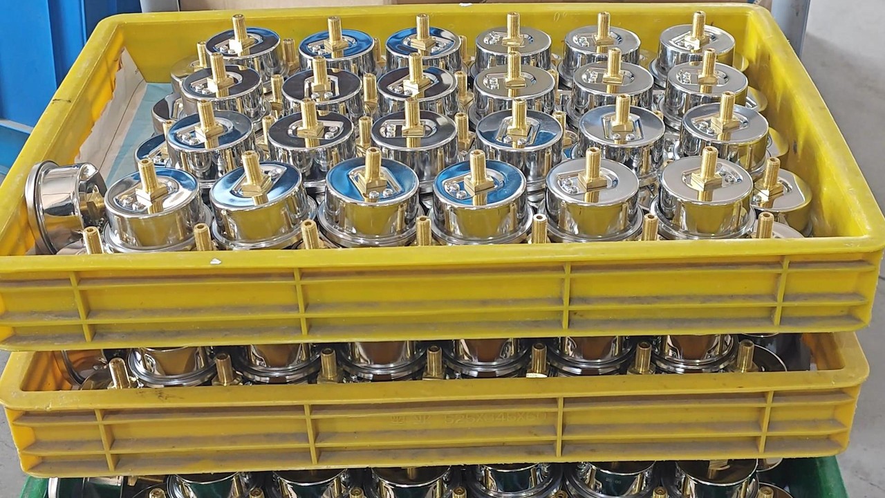 5 exciting factory production processes, pressure gauge piston rod universal joints Gear Pump