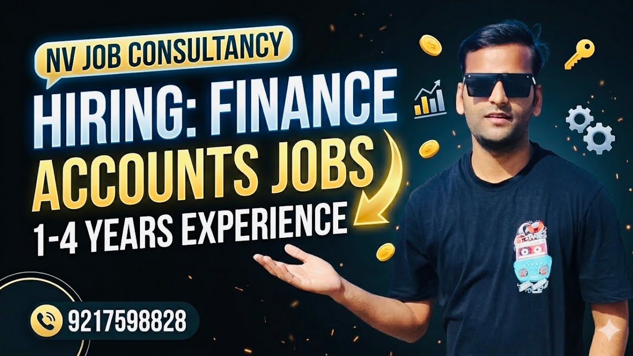Latest Finance & Accounting Jobs in Noida for Professionals (1-4 Yrs Exp)