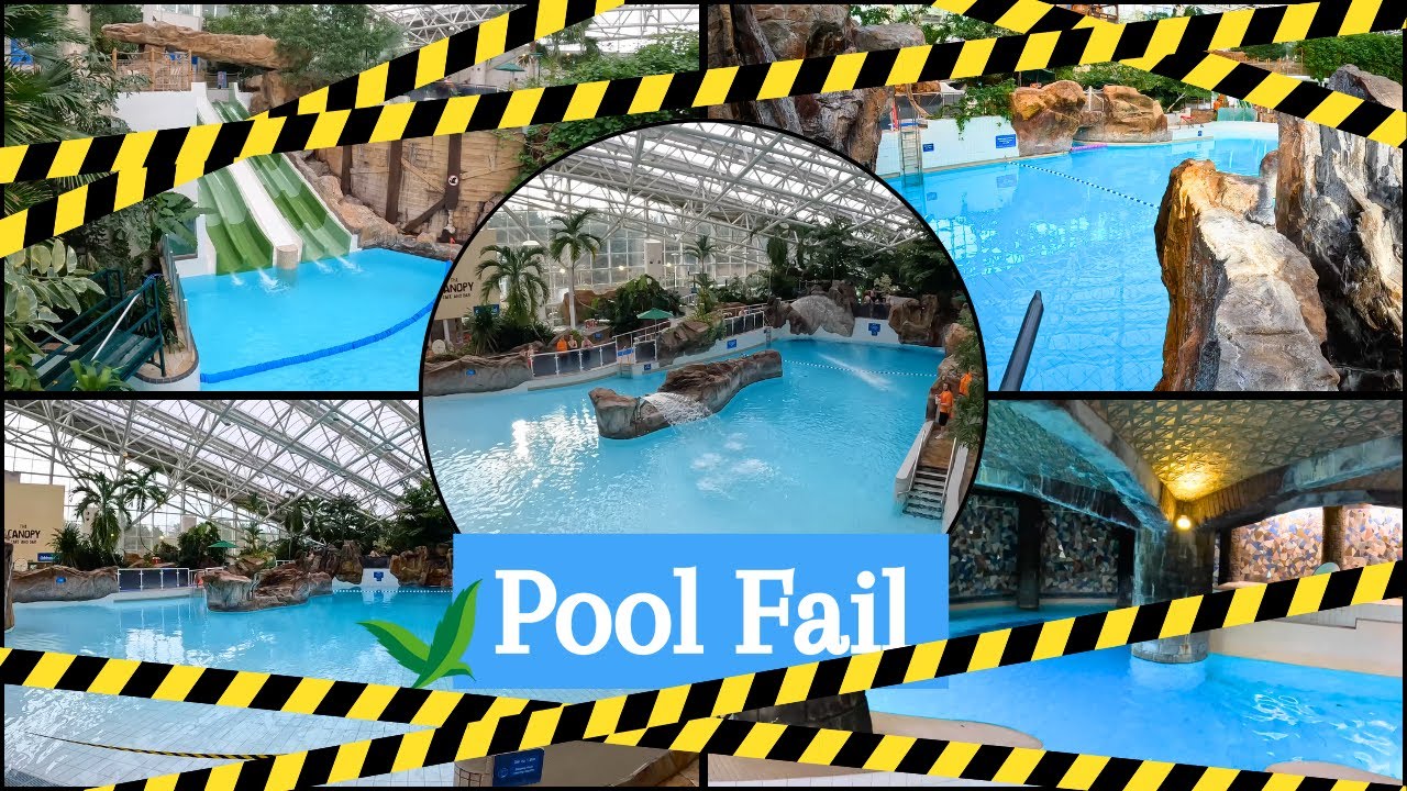 Center Parcs | Whinfell Forest | February 2025 | MASSIVE POOL FAIL
