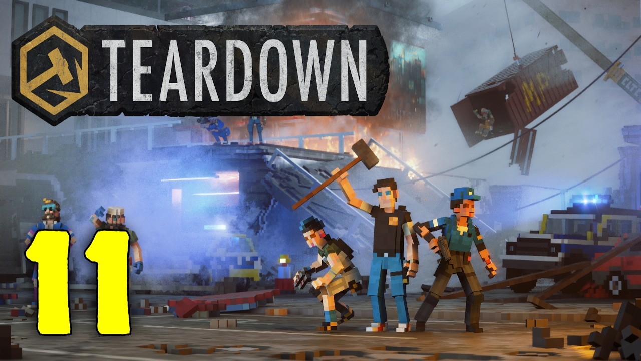 Teardown Walkthrough Part 11 - The BlueTide Shortage & The Shipping Logs + Optional Objectives