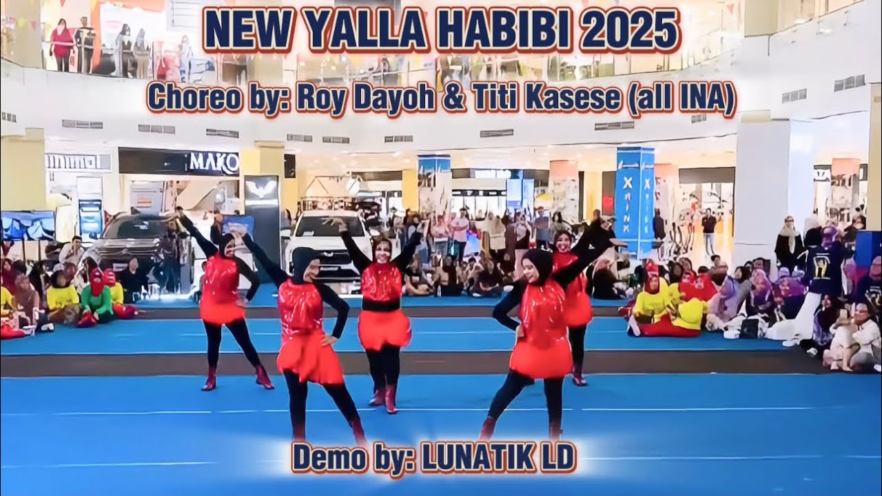 NEW YALLA HABIBI 2025 LineDance,Choreo by: Roy Dayoh&Titi Kasese (all INA),Demo by: LUNATIK LD PALU
