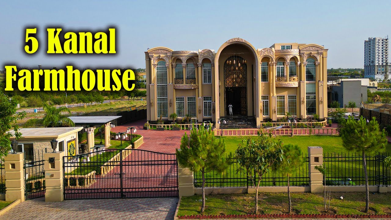 You Won’t Believe This 5 Kanal Farm House for Sale in Gulberg Green Islamabad