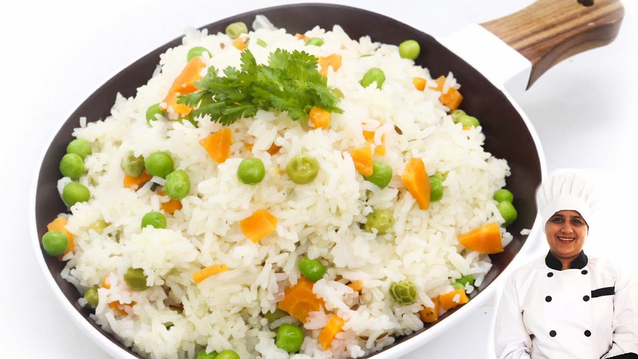 എളുപ്പത്തിൽ ഒരു ചോറ്/pulao പുലാവ്Thesnim Azeez /microwave cooking