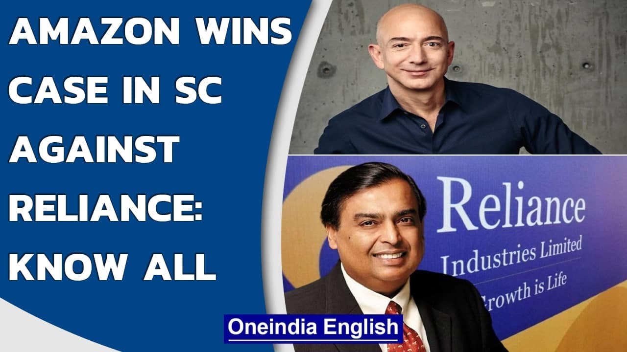 Amazon wins big,  SC puts Reliance deal with Future on hold | Oneindia News