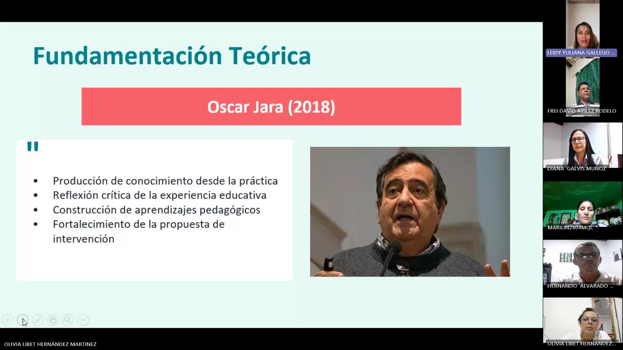 Socialización de la Pasantía