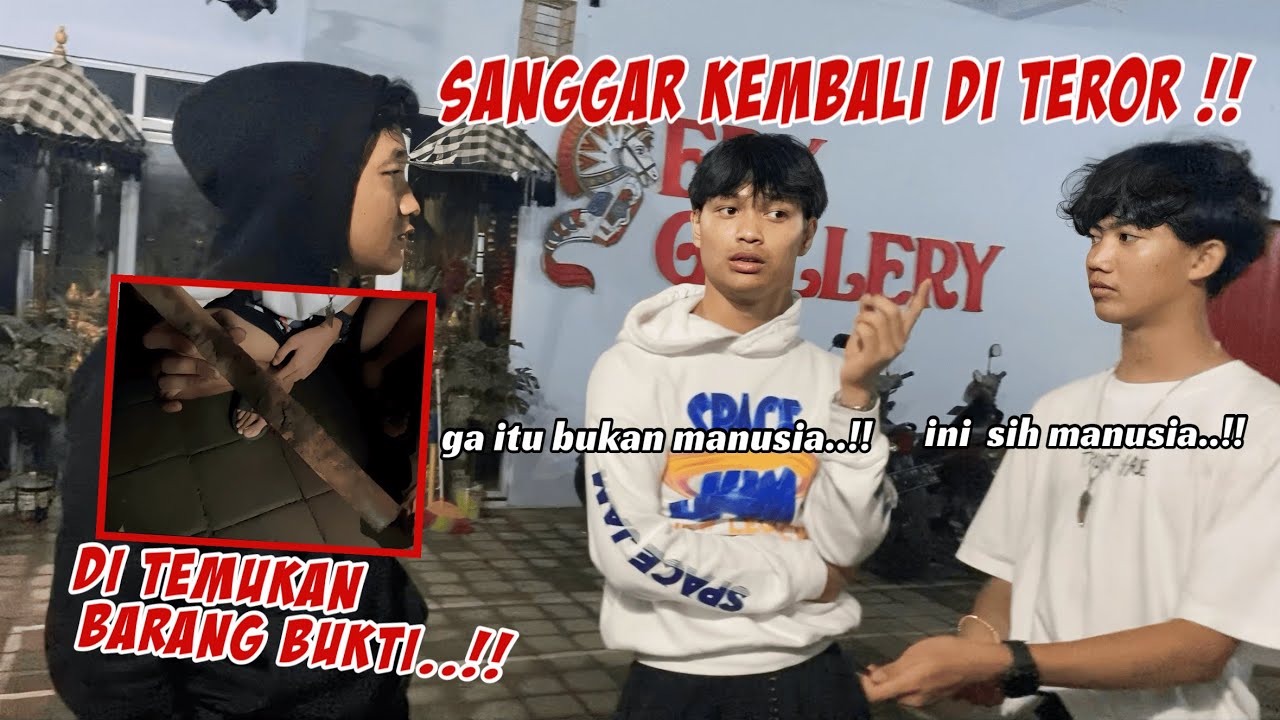 SEKIAN KALINYA SANGGAR DI TEROR !! KITA MENEMUKAN BARANG BUKTI.