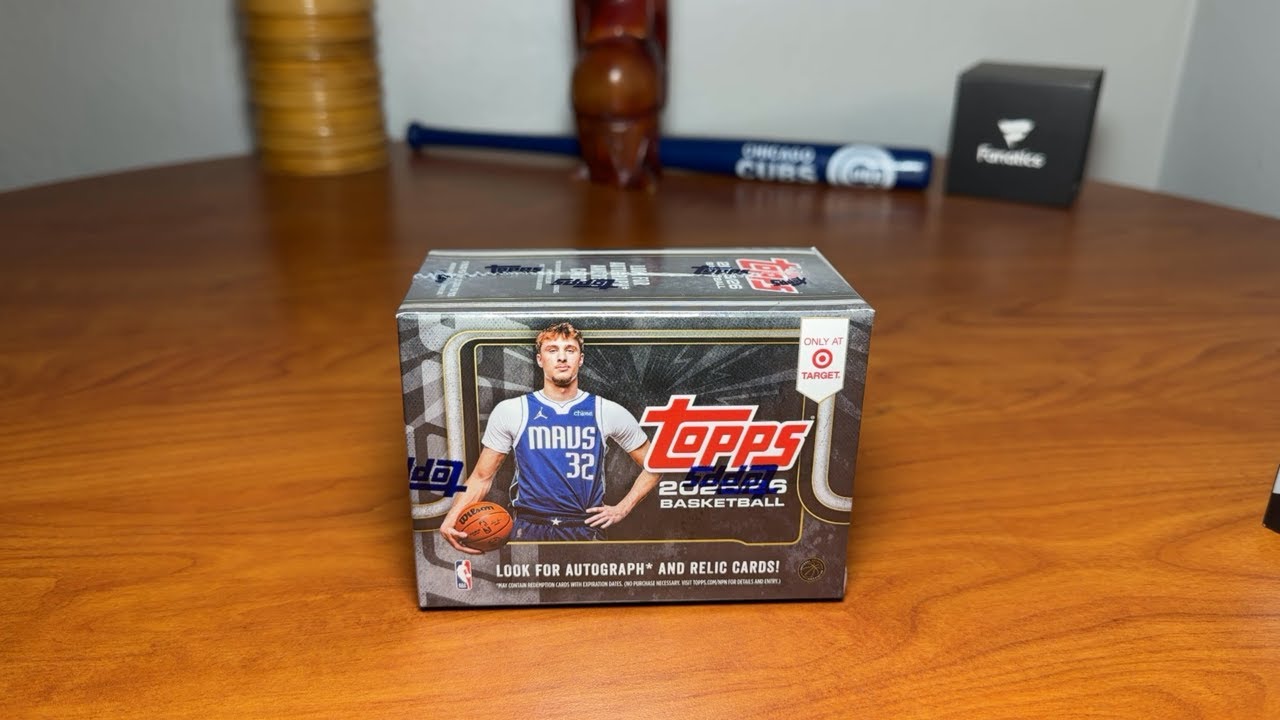 This 2025 Topps NBA Flagship Target Black Friday Exclusive Blaster Drops A Dud Before The Final Two!