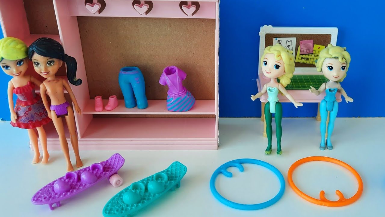 Polly Pocket Elini Değdirdiği Her Şeyin Rengini Değiştiriyor Anne Barbie