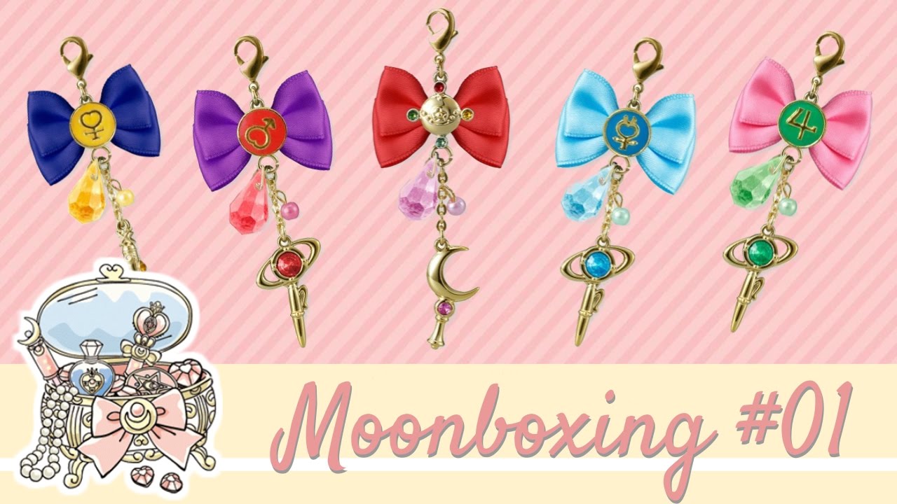 ❀ Moonboxing | Sailor Moon Crystal Ribbon Charms