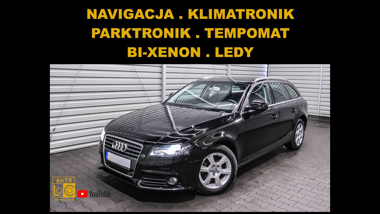auto-leszno.otomoto.pl - Prezentacja AUDI A4 AVANT  AUTOTEST LESZNO