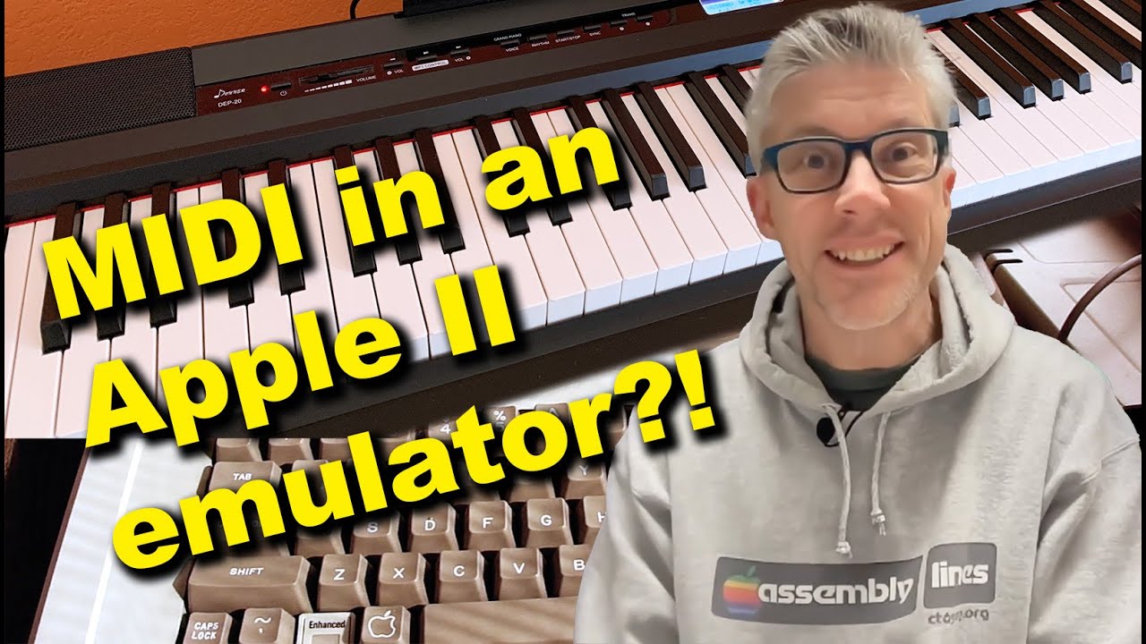 #154: MIDI in my Apple II Emulator!