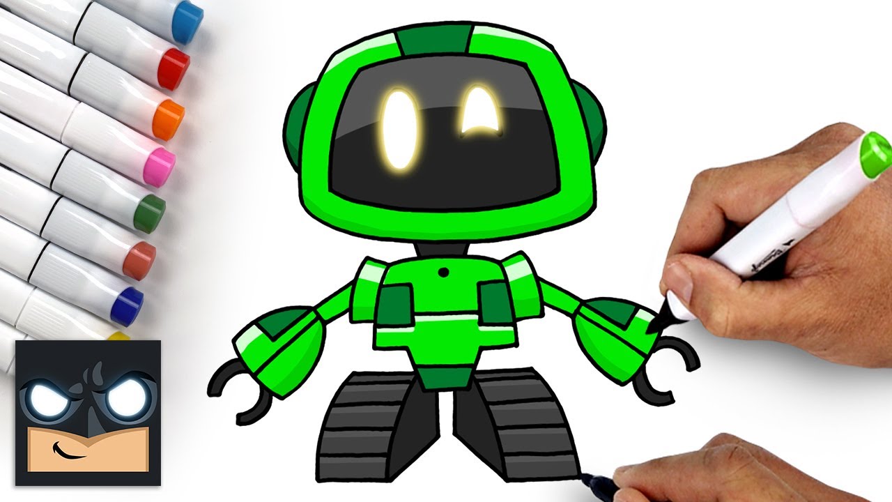 How To Draw Boogie Bot | Poppy Playtime
