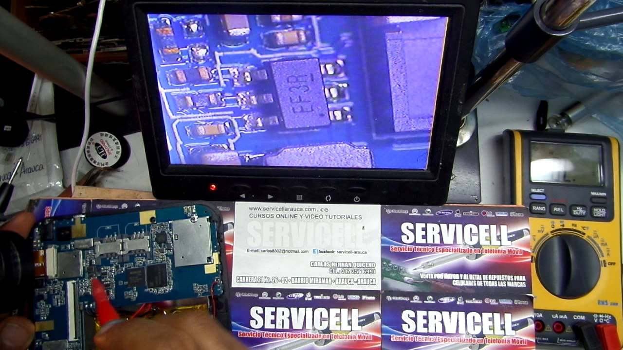 explicacion circuito elevador de voltaje para led del display en las tablet