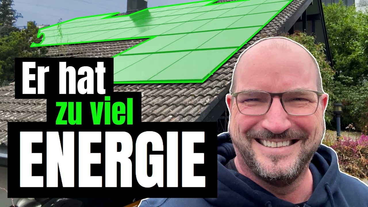 Selbstbau PV-Anlage richtig genutzt: Basti zeigt, wie's geht!