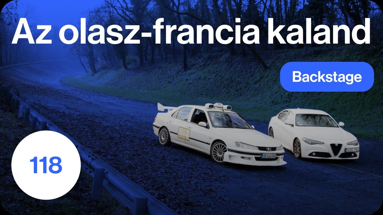 Backstage 118 - Egy Peugeot 406 TAXI és egy Alfa Giulia kalandjai