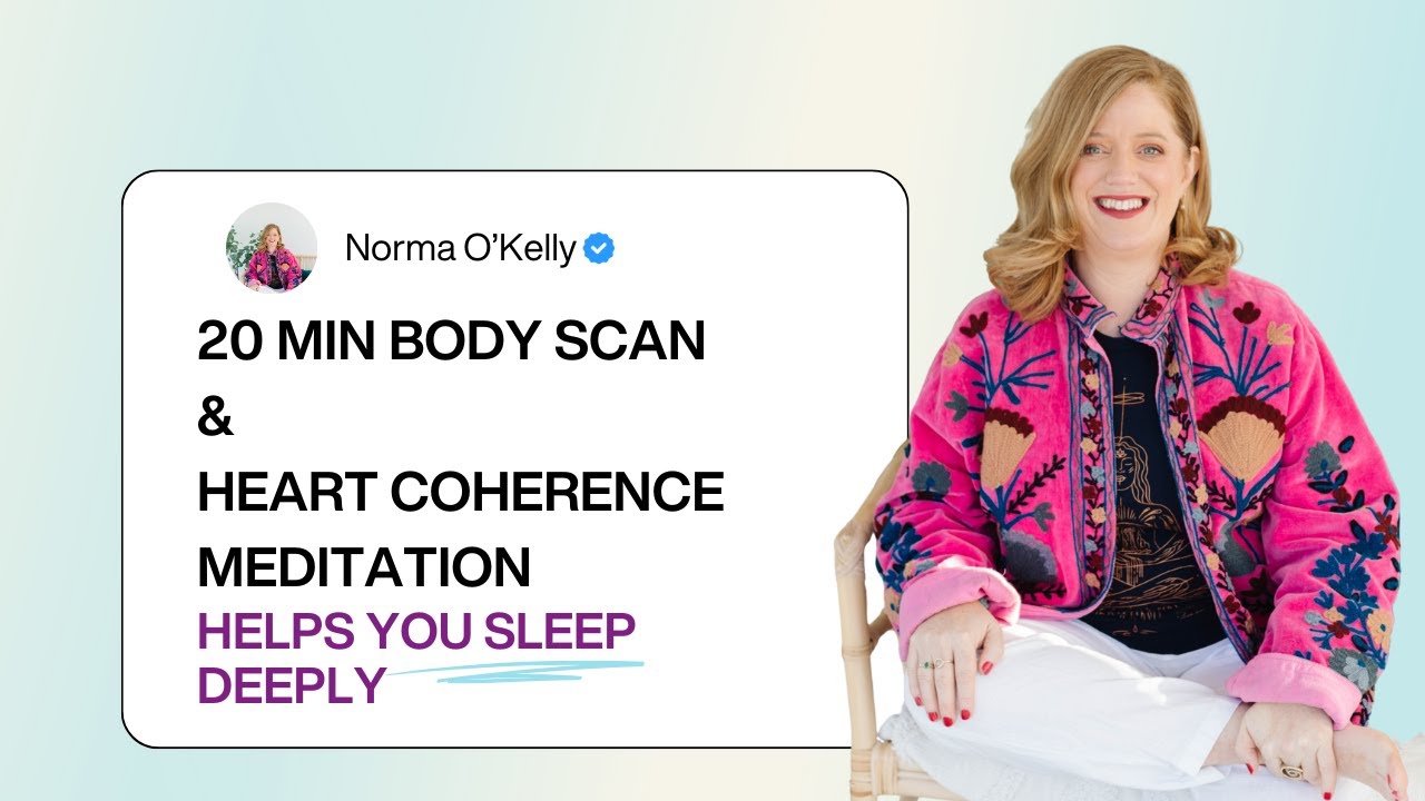 20 min Gently Body Scan + Heart Coherence! Helps You Sleep deeply!