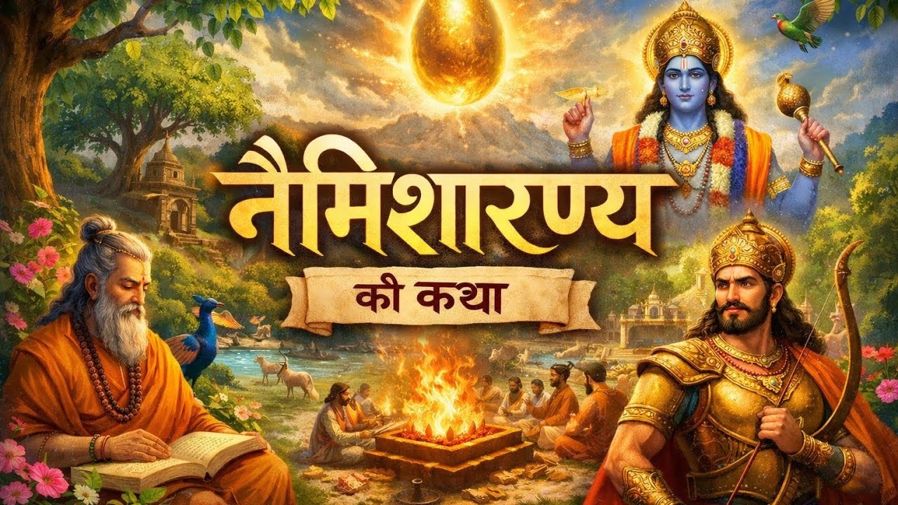 सृष्टि कैसे बनी? नैमिषारण्य की अद्भुत कथा | Brahma Puran hindi 